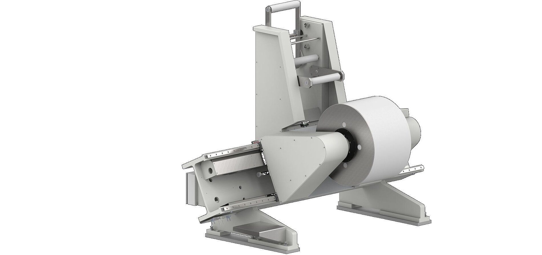 Randstreifenaufwickler